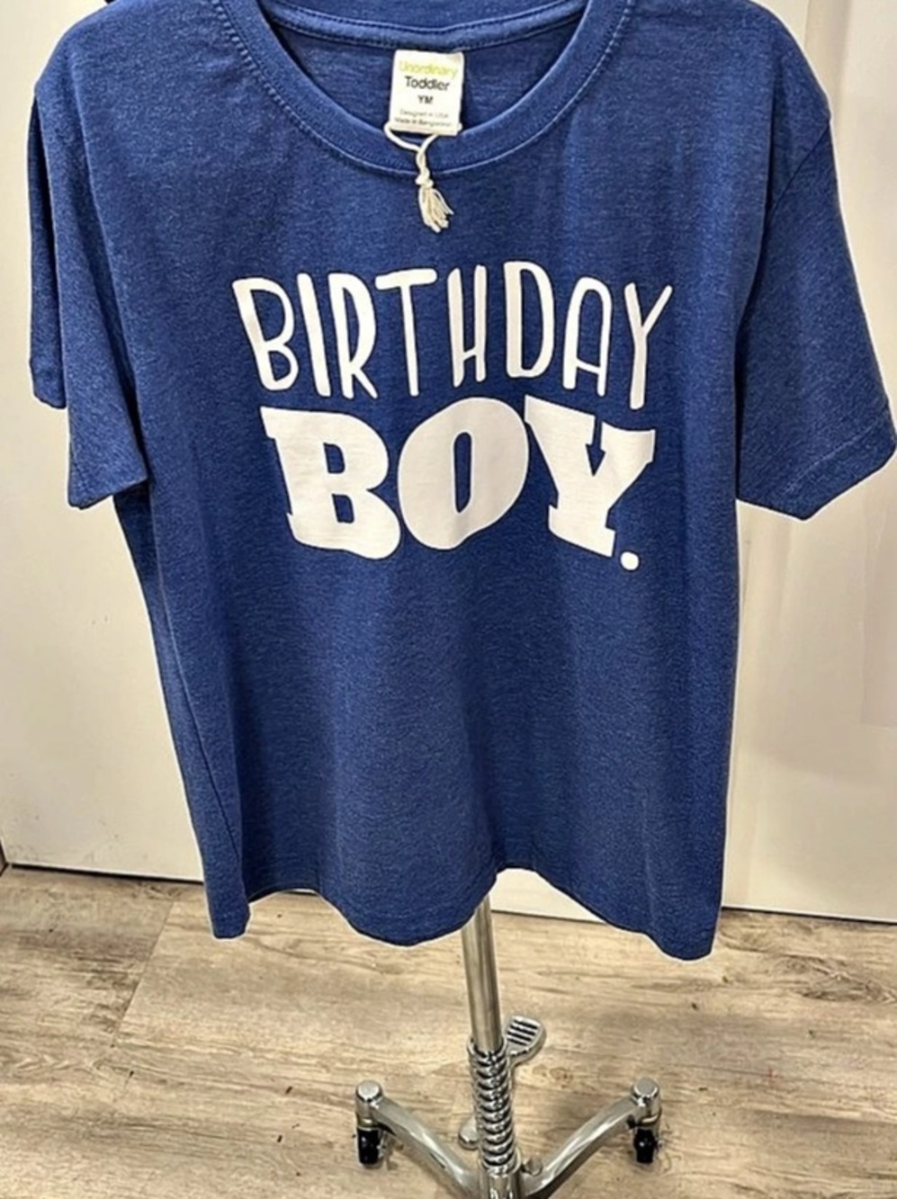 Unordinary Birthday Boy Graphic Tee Size Youth Medium